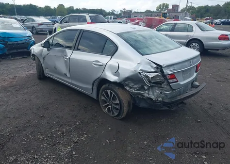 2013 Honda Civic Ex-L z USA, uszkodzony, nr VIN 19XFB2F95DE064215